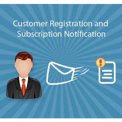 Customer Registration and Subscription Notification to Admin